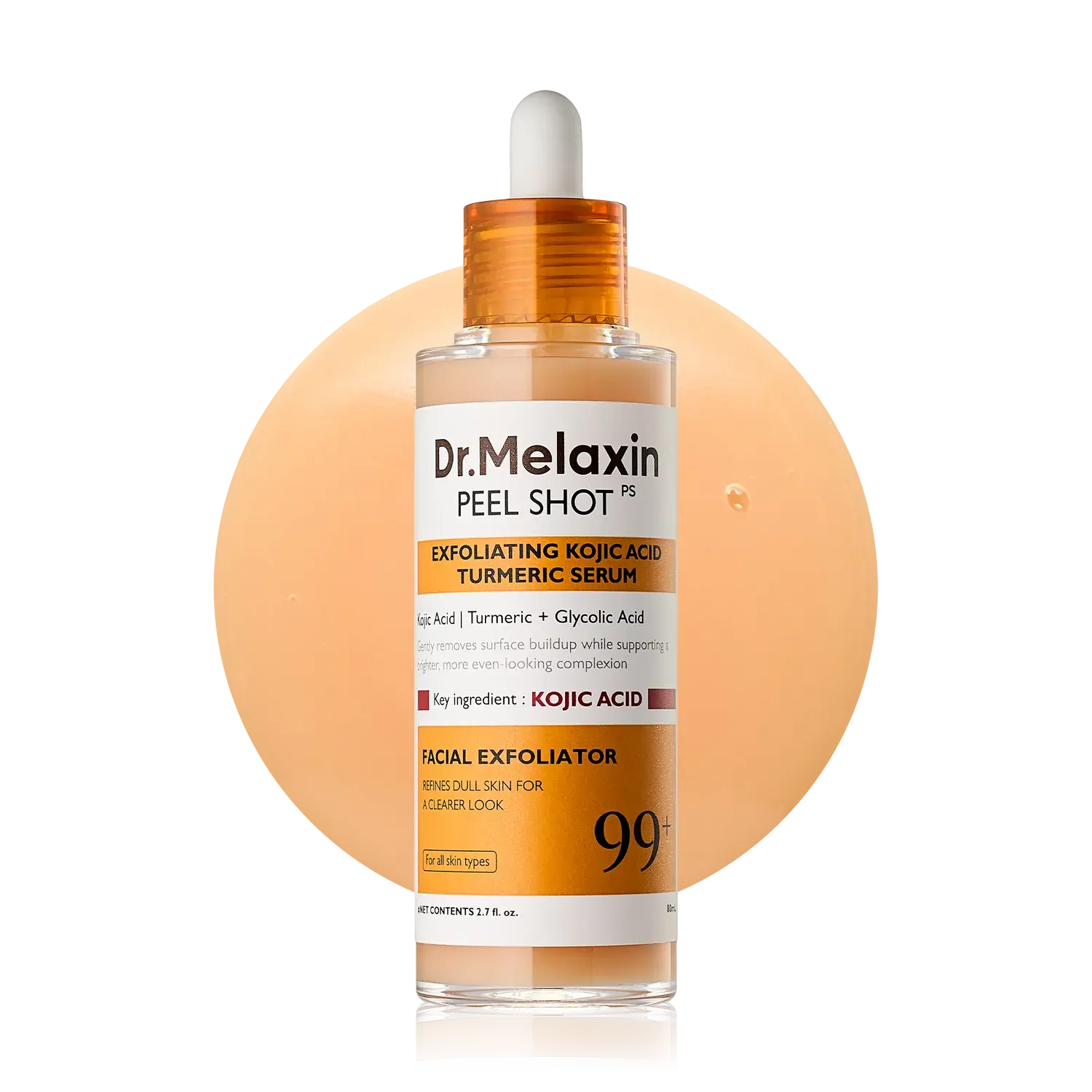 Peel Shot Kojic Acid Turmeric Serum Dr.Melaxin